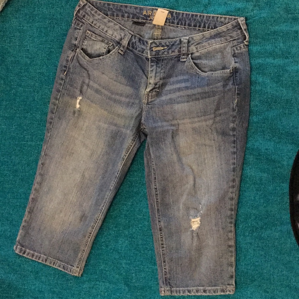 Short Capri jeans